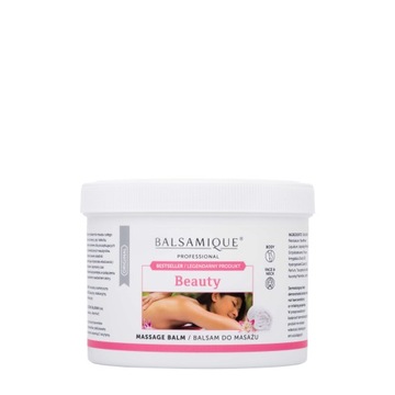 BALSAMIQUE PROFESSIONAL BALSAM DO MASAŻU KLASYCZNEGO NATURALNY BEAUTY 500ml