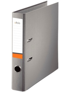 SZARY SEGREGATOR OFICIO A4/50 MM BIUROWY