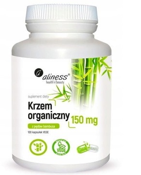 ALINESS KRZEM ORGANICZNY z BAMBUSA 100kaps