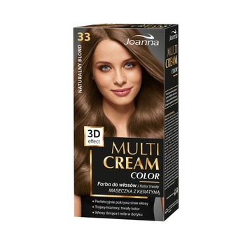 Joanna Multi Cream farba 33 Naturalny blond