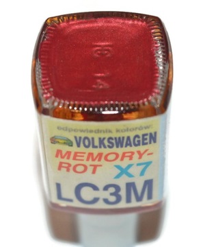 VW LC3M MEMORY ROT КРАСКА ДЛЯ РЕШЕНИЯ ЦАРАПИН ARA 10 МЛ