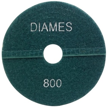 АЛМАЗНЫЙ ПОЛИРОВАЛЬНЫЙ ДИСК ГРАНИТ-ВЕЛКРО 150ММ #800 ВЛАЖНЫЙ