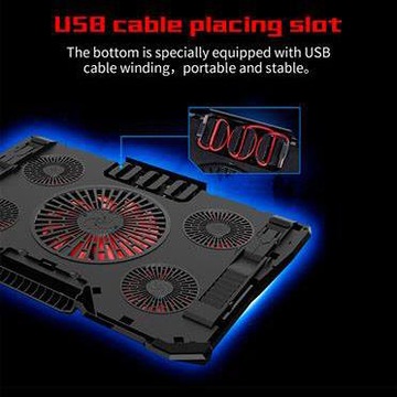 ПОДСТАВКА-ОХЛАЖДАЮЩАЯ ПОДСТАВКА ДЛЯ НОУТБУКА 12–17 ФУТОВ