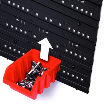 Комплект настенных контейнеров NTBNP3, туалетный лоток, мастерская