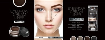 REVERS KREMOWY LINER DO BRWI BROWN 8ml