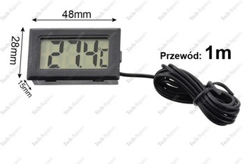 Termometr montażowy samochodowy miernik -50 +110°C