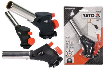 ГАЗОВАЯ ГОРЕЛКА ДЛЯ ПАЙКИ 360 С ПЬЕЗО YT-36710 YATO