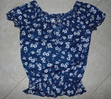 HOLLISTER KOSZULKA BLUZKA XS S ABERCROMBIE FLORAL