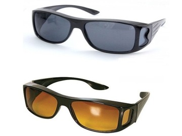 ОЧКИ ДЛЯ ВОЖДЕНИЯ HD VISION, 2 ШТ. – СУПЕР ПРОЗРАЧНЫЕ