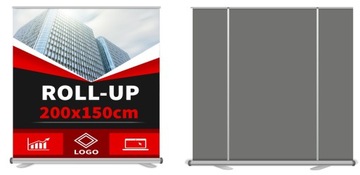 Рекламная стена ROLL-UP 200х200см.