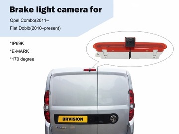 Kamera cofania Opel Combo cały system