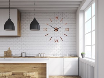 Настенные часы РИМСКИЕ ЦИФРЫ -75 см! ИНТЕРЕСНЫЕ DIY
