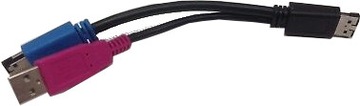 Przewód Kabel eSATA + USB - Power eSATA