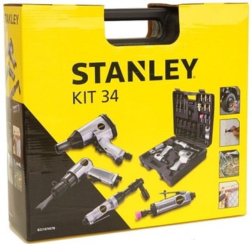 КЛЮЧ ДЛЯ ПНЕВМАТИЧЕСКОГО КОМПРЕССОРА STANLEY 34 шт.