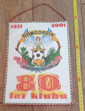 PROPORCZYK CONCORDIA MUROWANA GOŚLINA 80 LAT