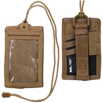 Etui POKROWIEC na Dokumenty ID CARD CASE - COYOTE
