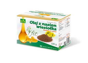 GAL Olej z nasion wiesiołka FIT 40 kaps. Twist-off