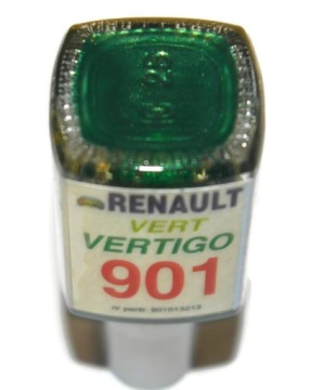 LAKIER RENAULT 901 VERT VERTIGO ZAPRAWKA DO RYS ARA 10 ML