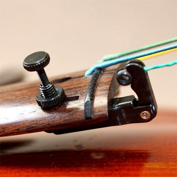 Трость для микроскрипки Wittner 1/2-1/4 ЧЕРНАЯ