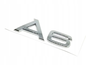 A6 EMBLEMAT ZNACZEK AUDI C5 C6 C7 C8 NA TYŁ KLAPĘ