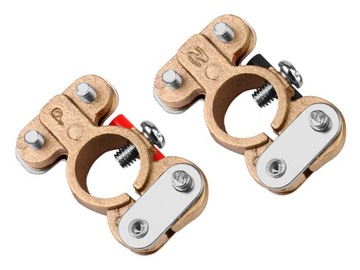 СТАНДАРТНЫЙ НАБОР САМОЗАЖИМНЫХ КЛЕММ АККУМУЛЯТОРА +/-