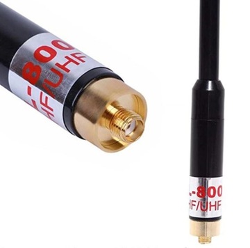 ТЕЛЕСКОПИЧЕСКАЯ АНТЕННА 22-85см для BAOFENG UV5R UV82