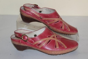 CLARKS - ROZ.37/4/24CM - SKÓRA