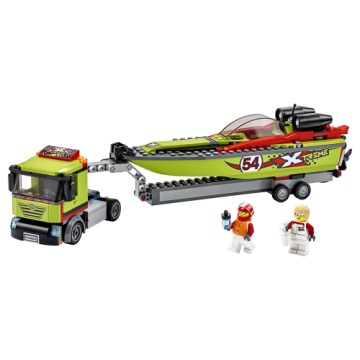 LEGO 60254 CITY Транспортер гоночных лодок