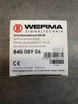 Werma 840.089.06 Клеммный элемент M12 12-48В AC/DC
