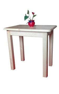 SOLIDNY stół stolik kuchenny drewniany 60x55 STOŁY na wymiar różne kolory