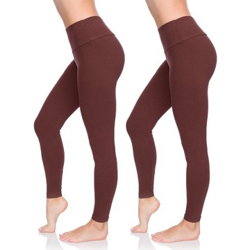 2X LEGGINSY GETRY WYSZCZUPLAJĄCE WYSOKI STAN LWP