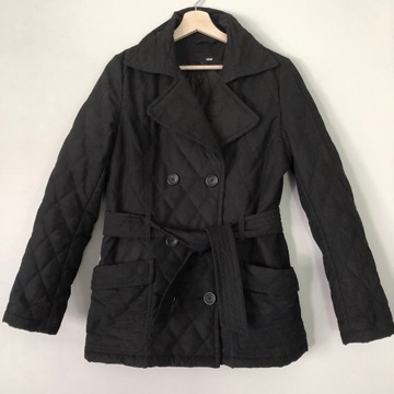 H&M Pikowana Lekka Kurtka Pasek 38