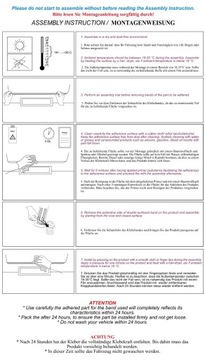 Накладка на крышку багажника RAV4 RAV-4 IV 13 - сталь