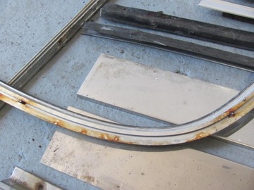 Mercedes R107 SL Хромированные планки, рамки, пороги, комплект.