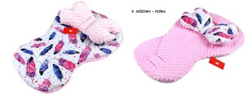 BabyLux МАТРАС-ВСТАВКА + Minky BUTTERFLY для коляски