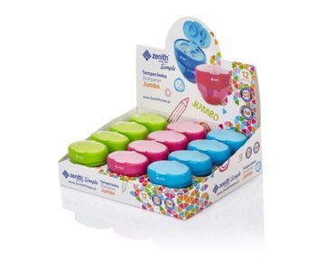 Точилка тройная, контейнер для мелков Jumbo ASTRA.