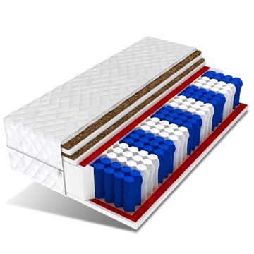 Materac 180x200 pocket kokos HOME PLUS DOUBLE