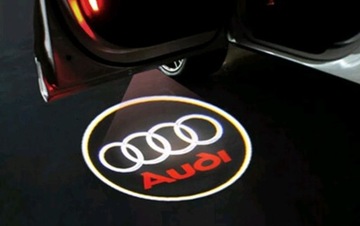 Светодиодный проектор логотипа AUDI A3 A4 A5 A6 A8 Q3 Q5 Q7