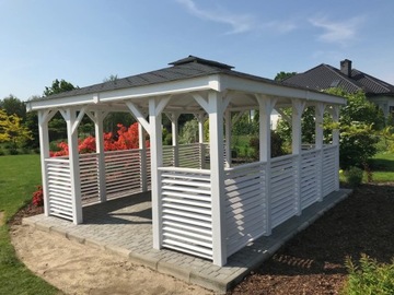 Беседка 4х5 Беседки Беседки Навесы САДОВАЯ Беседка