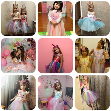 ЭЛЕГАНТНОЕ ТОРЖЕСТВЕННОЕ ПЛАТЬЕ ЕДИНОРОГ СВАДЬБА