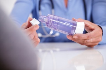 PHILIPS INHALATION TUBE OPTICHAMBER камера + маска M MEDIUM