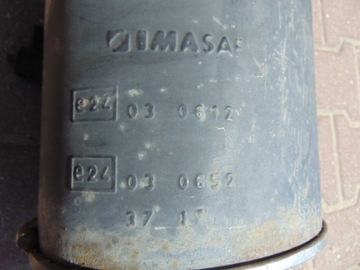 КОНЦЕВОЙ ГЛУШИТЕЛЬ Хромированные насадки IMASAF ИТАЛИЯ