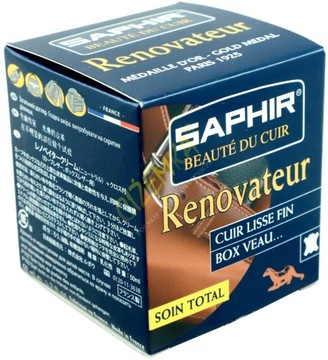 SAPHIR RENOWATOR PASTA KREM KONSERWACJI SKÓR BUTÓW