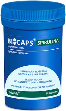 FORMEDS BICAPS SPIRULINA HAWAJSKA 530MG 60KAP VEGE