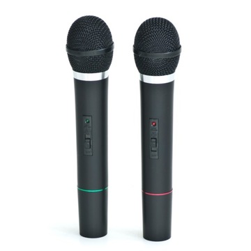 НАБОР КАРАОКЕ USB SD MP3 BLUETOOTH + 2 БЕСПРОВОДНЫХ МИКРОФОНА