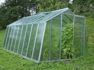 ТЕПЛИЦА ДЛЯ ХОББИ 7/4,5 СТЕКЛО 4мм 11м2