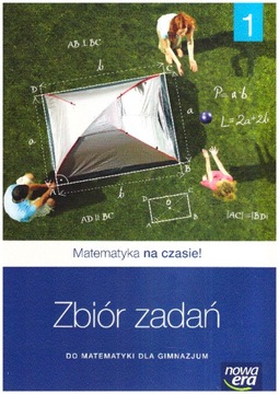 Matematyka na czasie 1 Zbiór zadań Gimnazjum NOWY