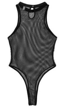 ПРОЗРАЧНОЕ СЕТОЧНОЕ БОДИ БЕЛЬЕ КОСТЮМ L