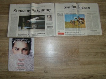 Süddeutsche Zeitung Frankfurter Allgemeine Zeitung