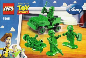 УНИКАЛЬНЫЙ LEGO Toy Story 7595 Солдаты — БЕЗ КОРОБКИ